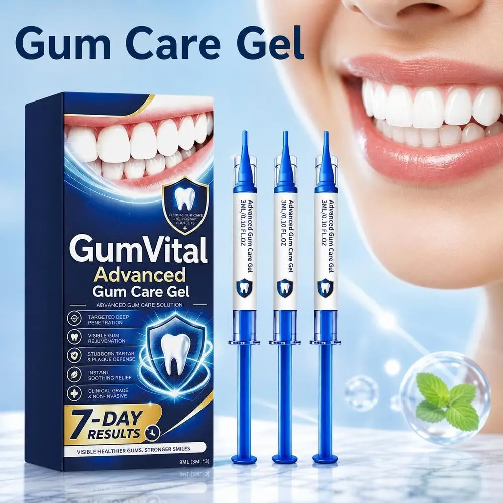 7 Days Effective Gum Care Gel Soothing Oral Gel Relieve Gum Redness Sensitivity Fresh Breath Dental Health Maintenance Gel