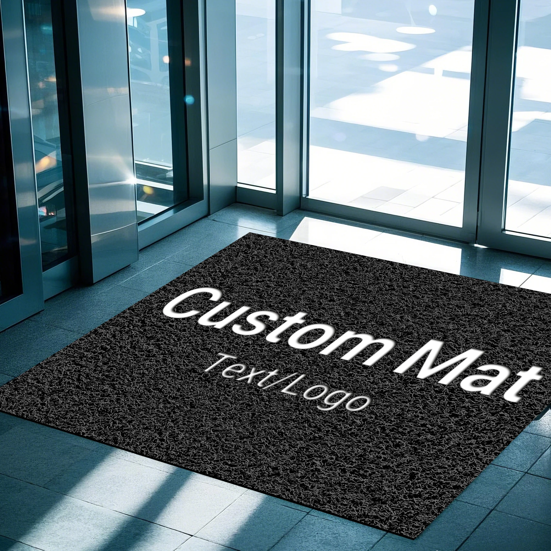 Personalized Carpet Outdoor Custom Entrance Doormat Business Office Building Logo Shopping Mall Hotel Greeting Welcome Foot Mat