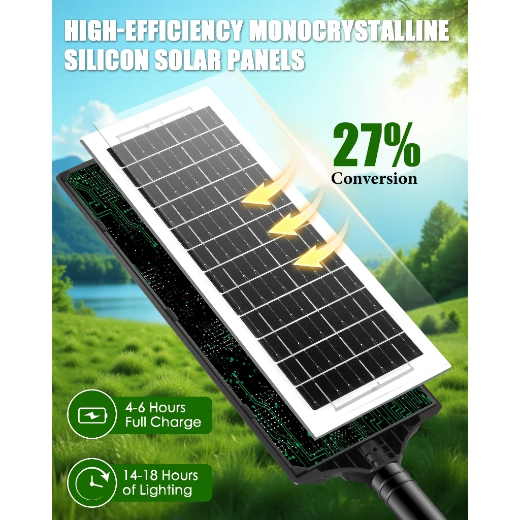 Solar Light Outdoor Waterproof 5000W Solar Street Light Motion Sense solar wall light