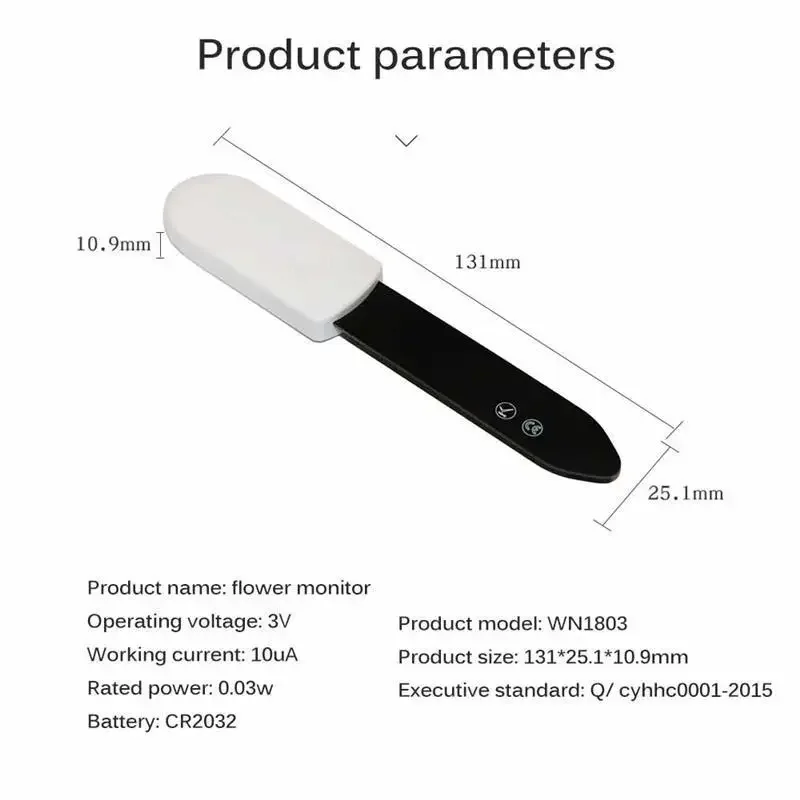 토양 수분 센서 모니터, 방수 컴팩트 표시기, 조명 토양 습도계, 식물 꽃 수분 테스트 장비