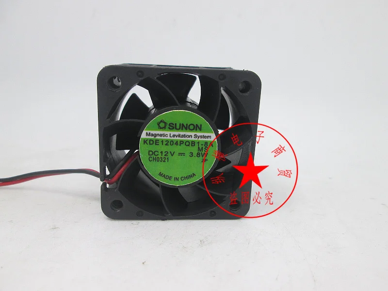 

SUNON KDE1204PQB1-8A DC 12V 3.8W 40x40x28mm 2-Wire Server Cooling Fan