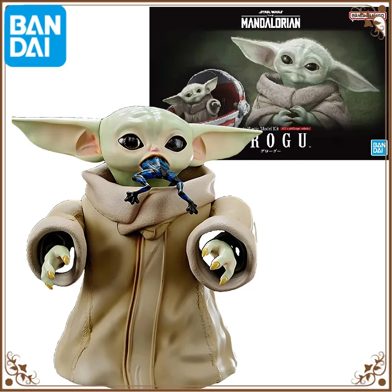 Bandai Original Star Wars 1/4 Grogu Action Figure Toys For Boys /Girls /Kids /Christmas Gift Collectible Model Ornaments