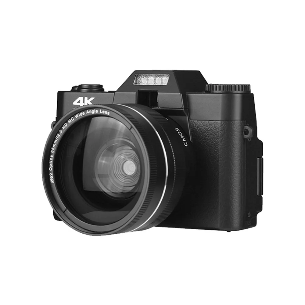 R10 WIFI Digitális SLR camer 4K Merevlemez 48MP camcorder 16X Búgás anti-shake autofocus camer Félszemű Messzelátó 3 hüvelykes összecsukható Hamis színben tüntet fel