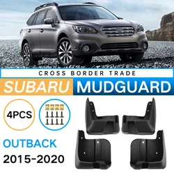 MudFlaps For SUBARU OUTBACK 2015 -2023 2022 2021 Mudguards Mud Flaps Splash Guards Front Rear Wheels Fender Car Accessories 4Pcs