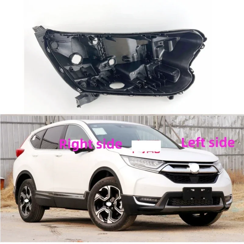 For Honda CRV 2021 2022 LED Headlight Base Headlamp House Car Rear Base Auto Headlight Back House Headlamp Rear Shell