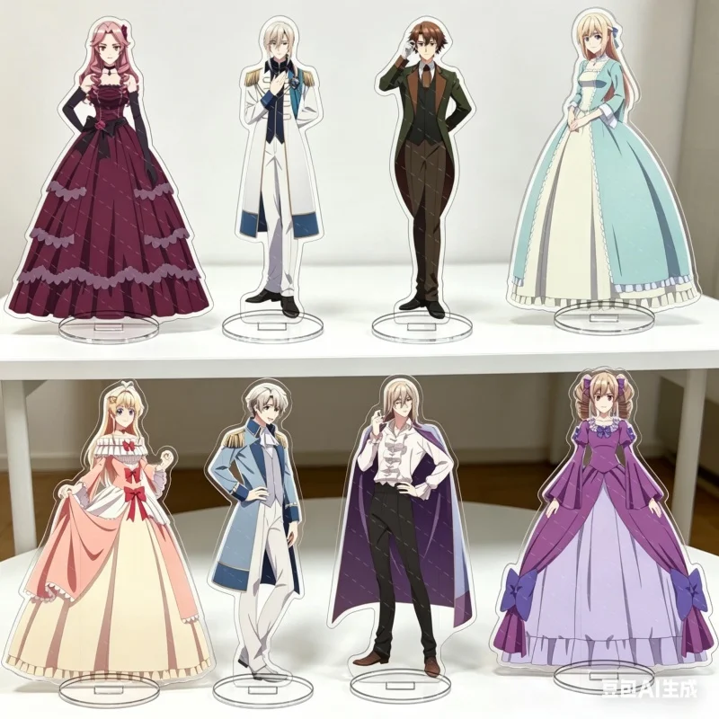 Figura de Anime de 15 cm, Siempre una Captura! Llavero acrílico impreso en HD con soporte, decoración de escritorio de Maria Prince Renato, regalo de cumpleaños para fans