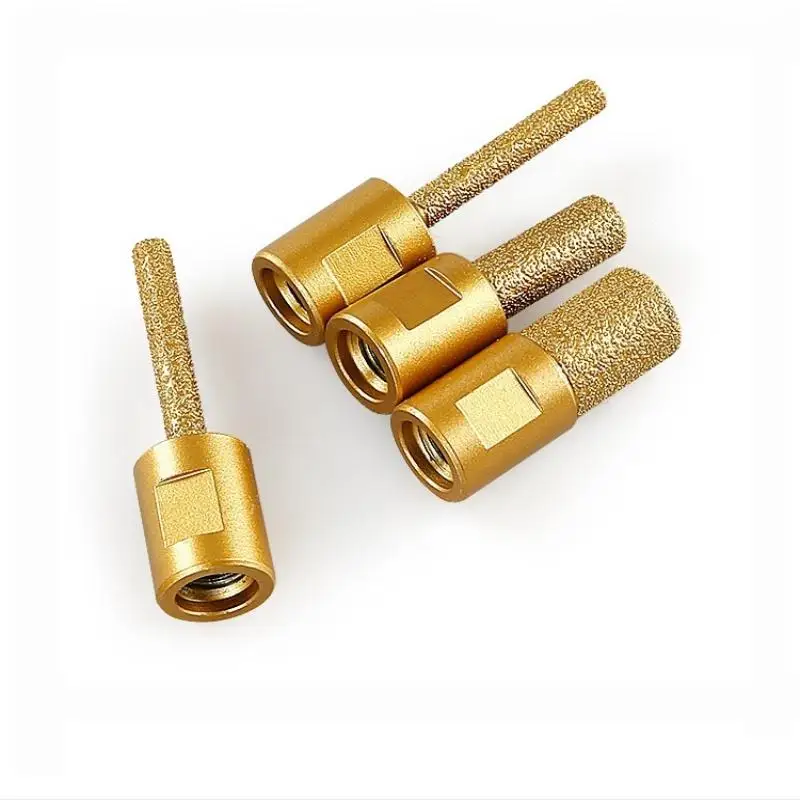 1 قطعة عرقوب مستديرة فراغ ملحومة لدغ ، رأس طحن دوار عالي الجودة لتقليم الحواف والحز لطاحونة الزوايا #5