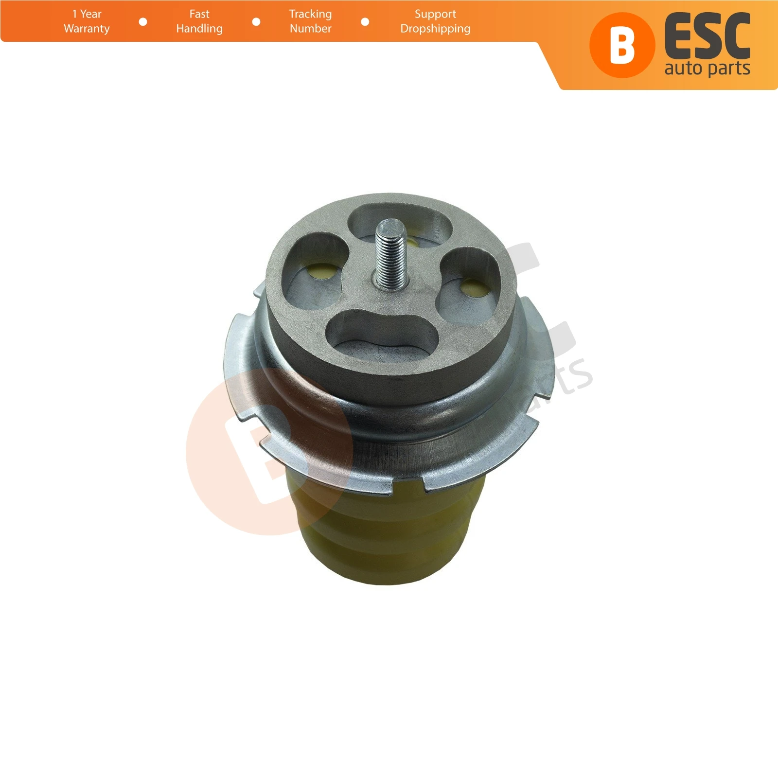 ESC Auto Parts ESP923 Rear Axle Bumper Suspension Mount Shock Absorber 1355891080 for Fiat Ducato Citroen Jumper Peugeot Boxer