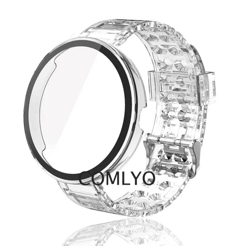 

Чехол для Maimo watch R из поликарбоната и закаленного стекла, защита экрана, полное покрытие, бампер, чехол s, мягкий ремешок из ТПУ, браслет