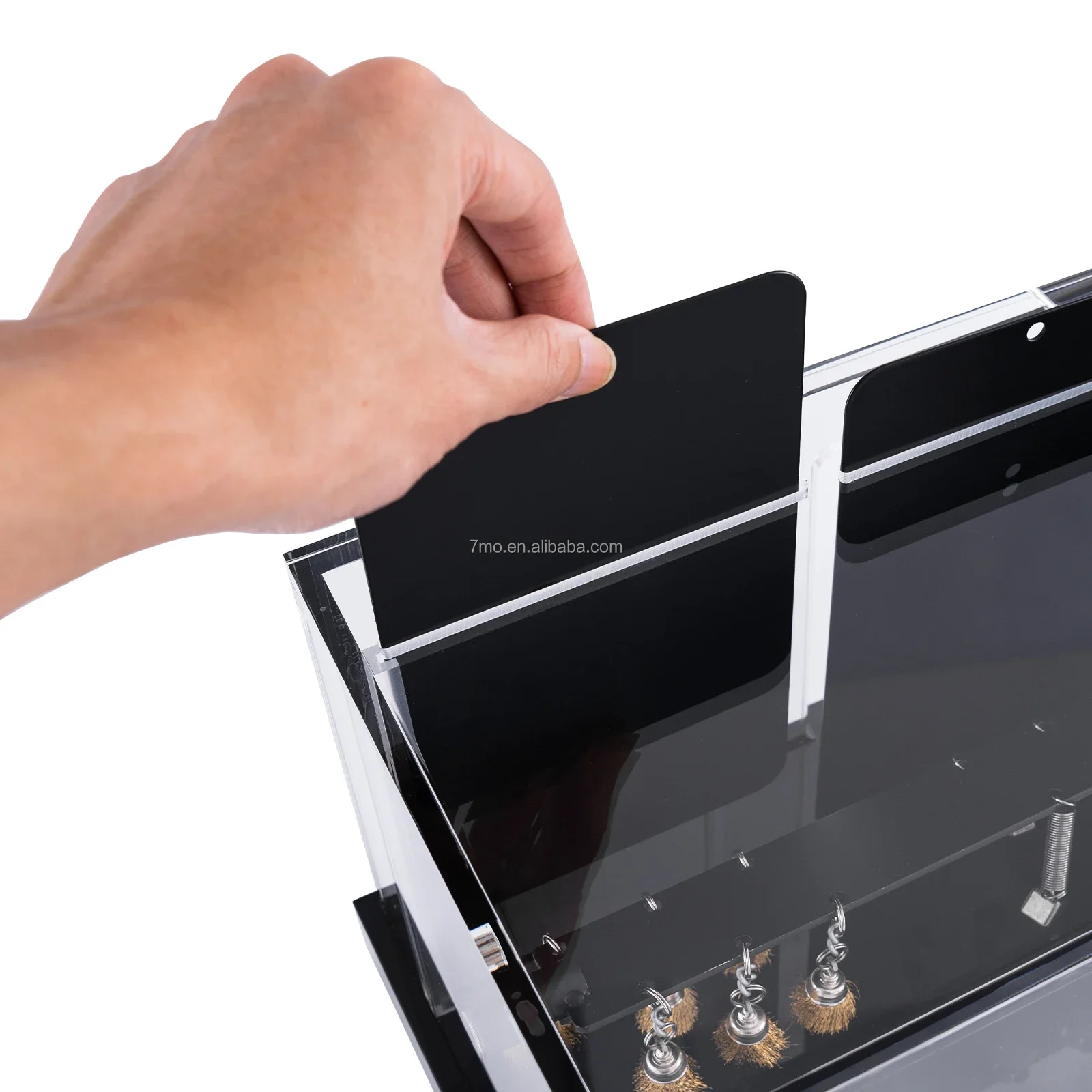 حار بيع الضابط أدوات التحكم في السرعة احباط بولي TPU شفافة طلاء السيارات طبقة رقيقة واقية آلة اختبار التأثير #5