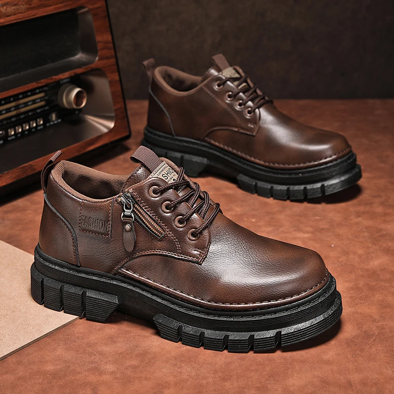 

Men Leather Shoes Sneakers Platform Skateboard Casual Fashion Outdoor Hiking Sports Running Loafers Designer Luxury Tennis