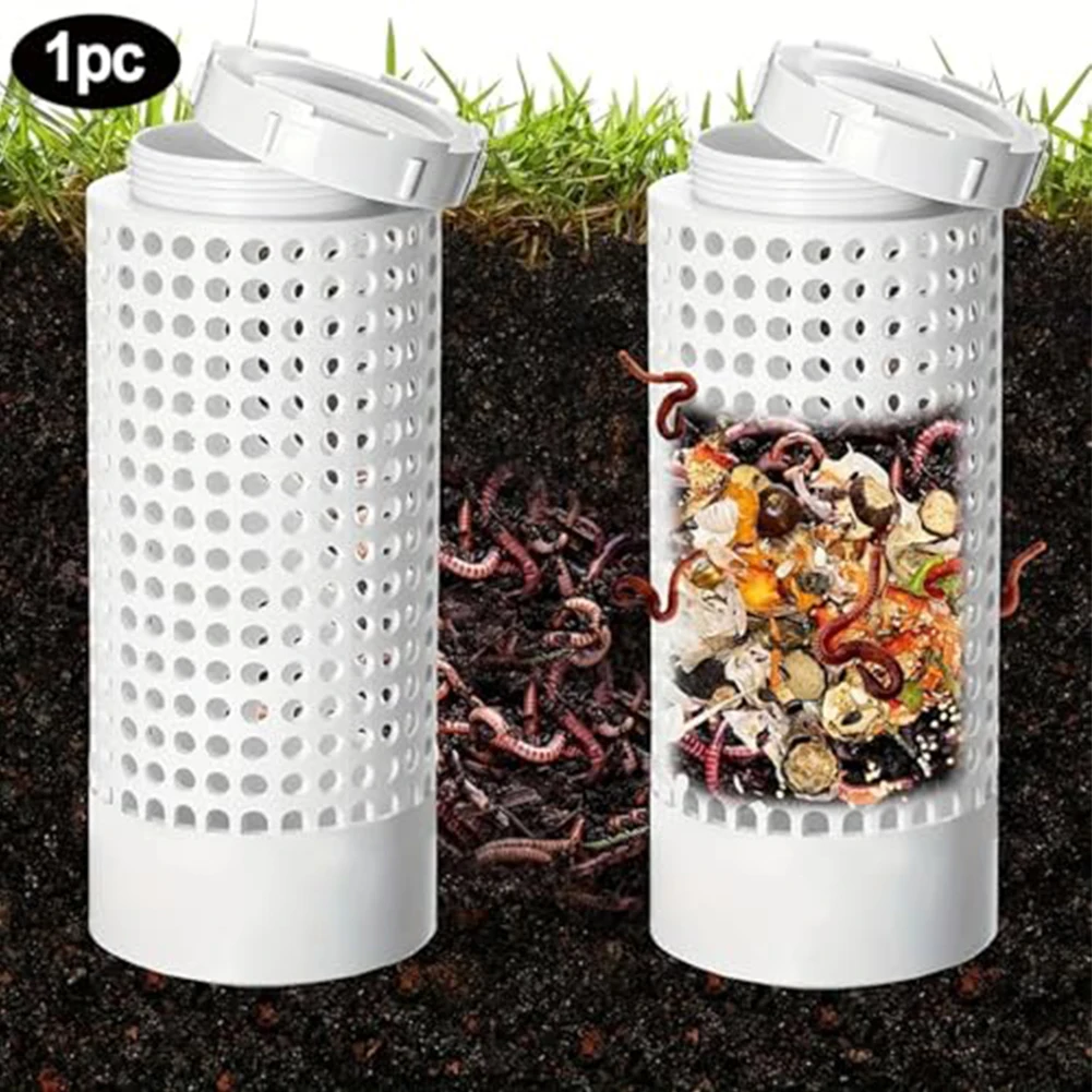 1pc 75/160/200mm Compost Bin Farm In The Ground Underground Compost Bin Farm Fish Pond Bottom Drainage Filter Gardening Setups