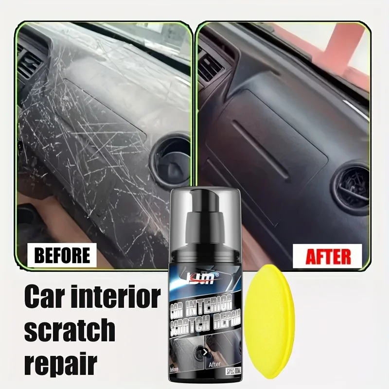 

Комплект для ремонта и полировки салона автомобиля, подходит для ремонта пластиковых деталей, кожи, шин, ремонта меньшинных царапин,