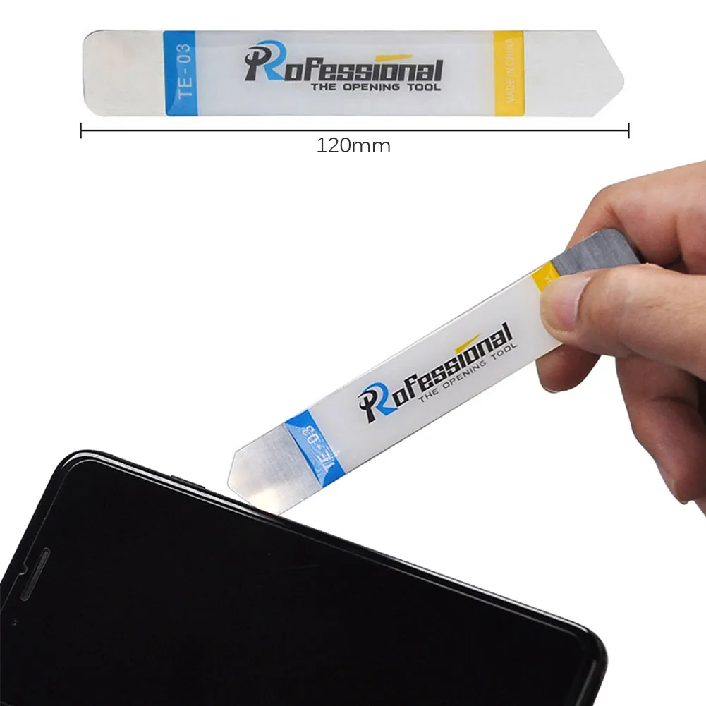 プラスチック製の金属スパジャーと柔軟な鋼のこじ開けブレード、スパジャーツール、電話の修理キット、ラップトップ画面、バッテリー交換、5個