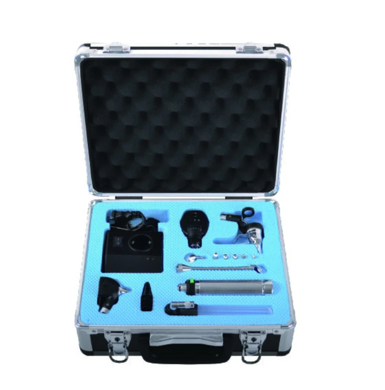 ENT Diagnostic Unit Hospital Otoscope Ophthalmoscope Nasal ENT Diagnostic Set