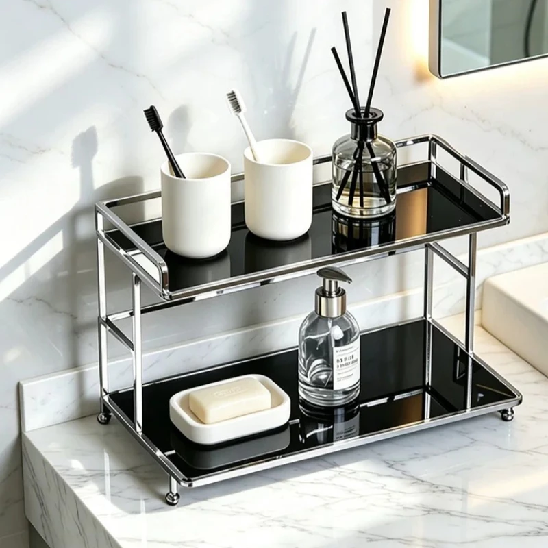 Perfume Corner Holder Bathroom Storage Shelves Trinket Narrow Rack Display Stands Organizer Rangement Cuisine Household Items