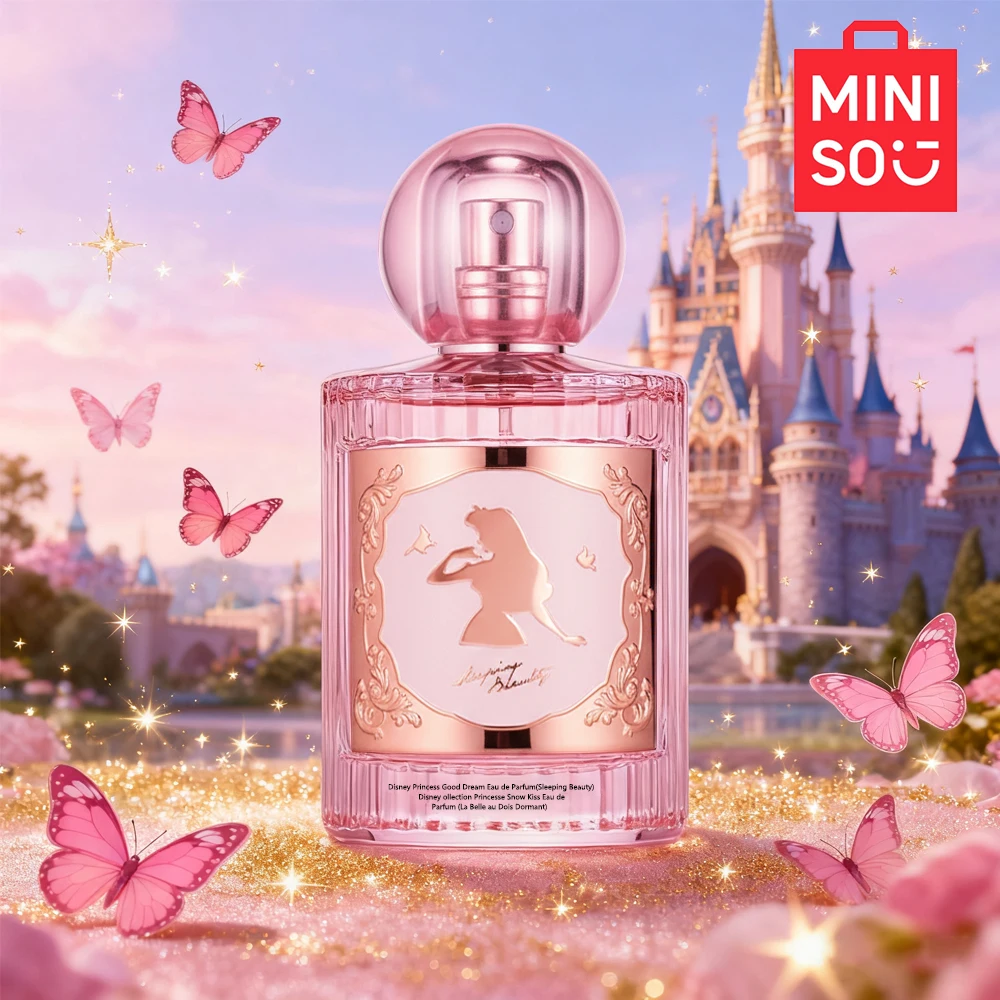 

MINISO & DISNEY SLEEPNG BEAUTY Women Perfume Original Luxury Floral Eau De Parfum Designer Fragrance For Woman Body Spray 50ml