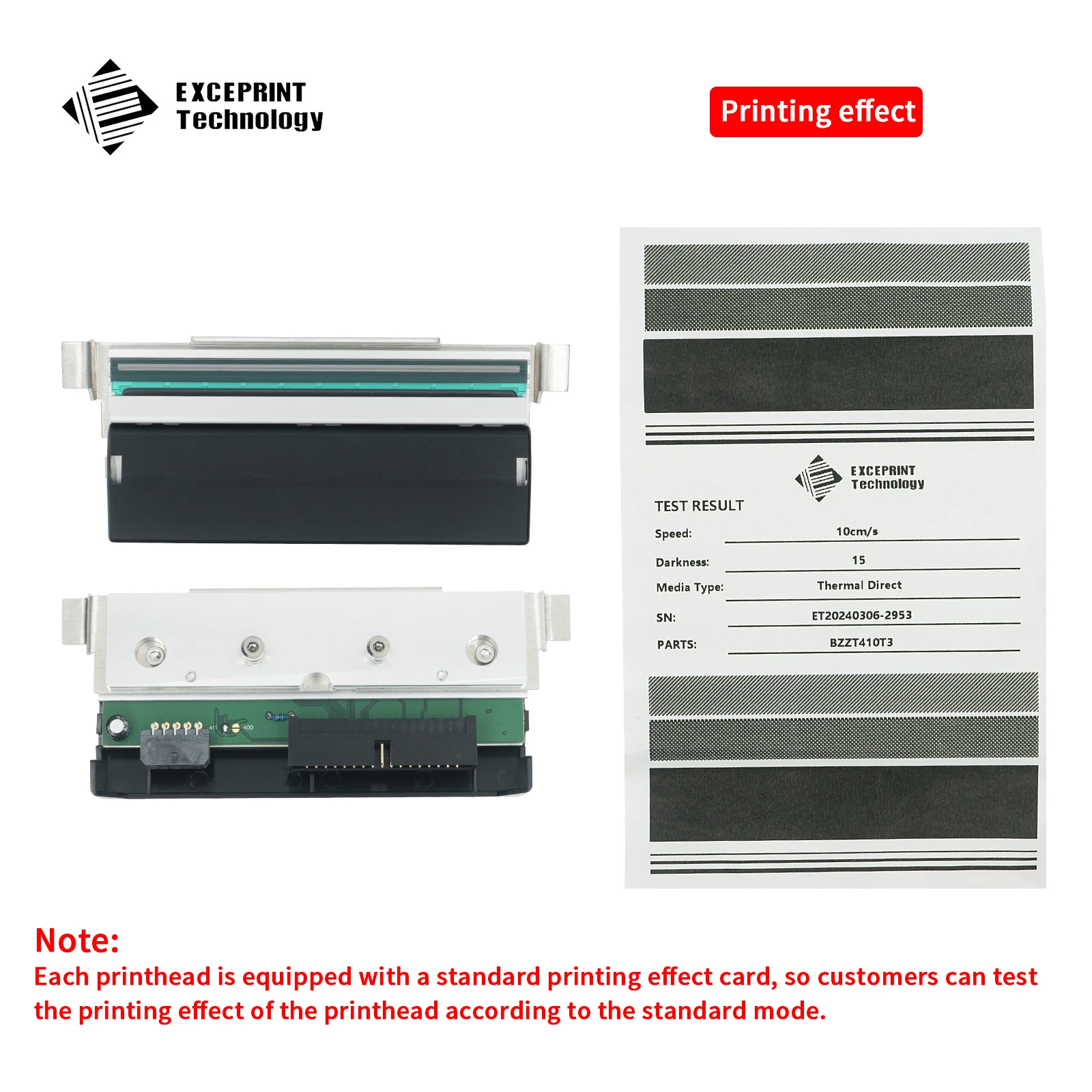 

P1058930-010 300dpi Thermal Printhead for Zebra ZT410 ZT411 Barcode Label Printer,Brand New