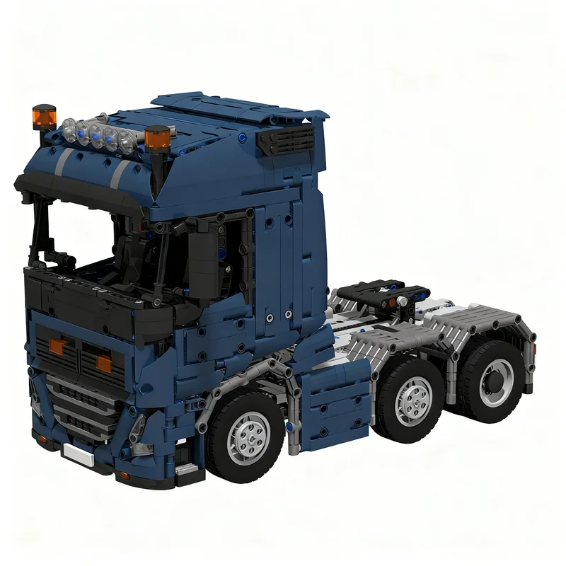 2202 Teile MOC RC 1:17 Maßstab Volvo FH16 6x4 City Container-LKW-Anhänger Modell DIY Kreative Ideen Technologie-Spielzeug Montage-Puzzle Geschenk