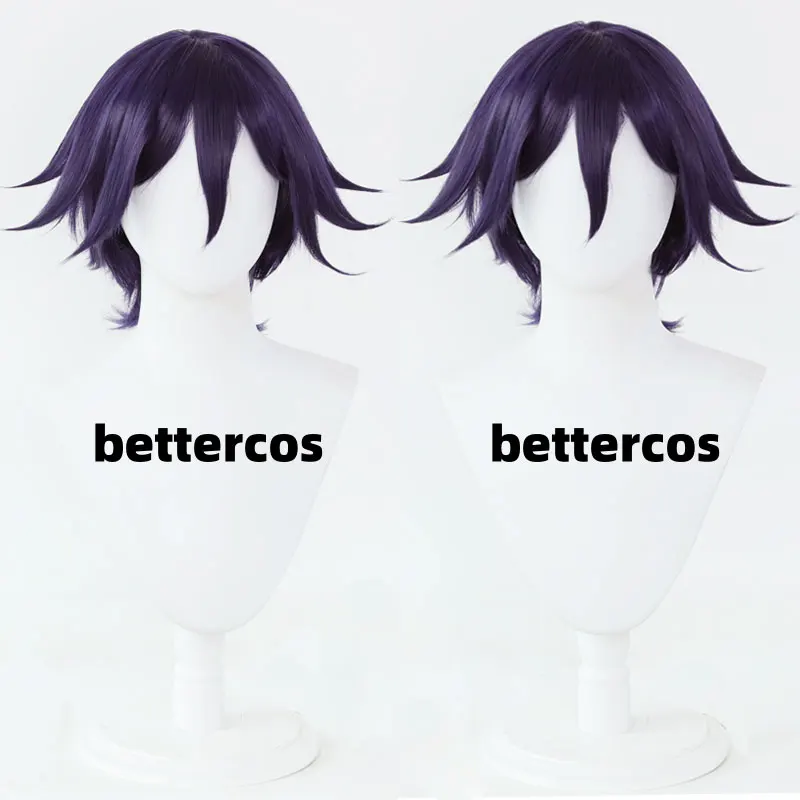 Kokichi Oma Wig Game Danganronpa Cosplay Men Halloween Danganronpa Kokichi Oma Cosplay Costume Wig