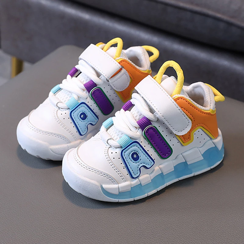 2024 Girls Boys Sports Shoes Baby Shoes Toddler Non-slip Sneakers Casual Soft Shoes for Children Girls Baby Kids Outdoor Shoes