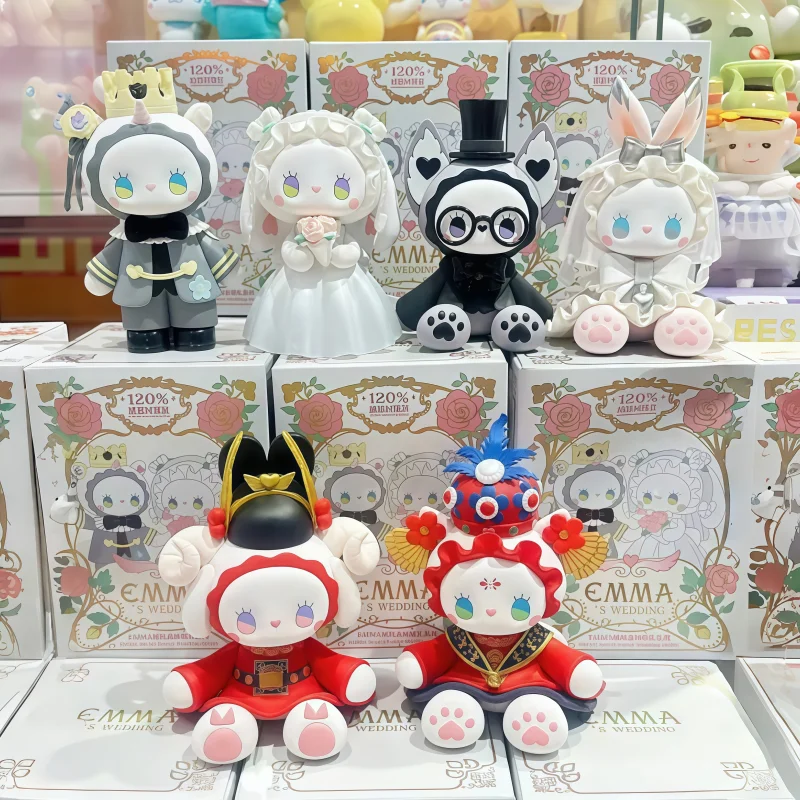 EMMA Secret Forest Wedding Series Blind Box Figure Ornament Collectible Souvenir Gift For Holiday Home Desktop DecorationPresent
