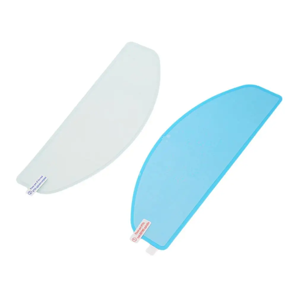 Full-frame Universele Helm Anti-condens Patch Universele Motorpet Regendichte Lens Sticker Films Film Rijhelm Sticker V6U6