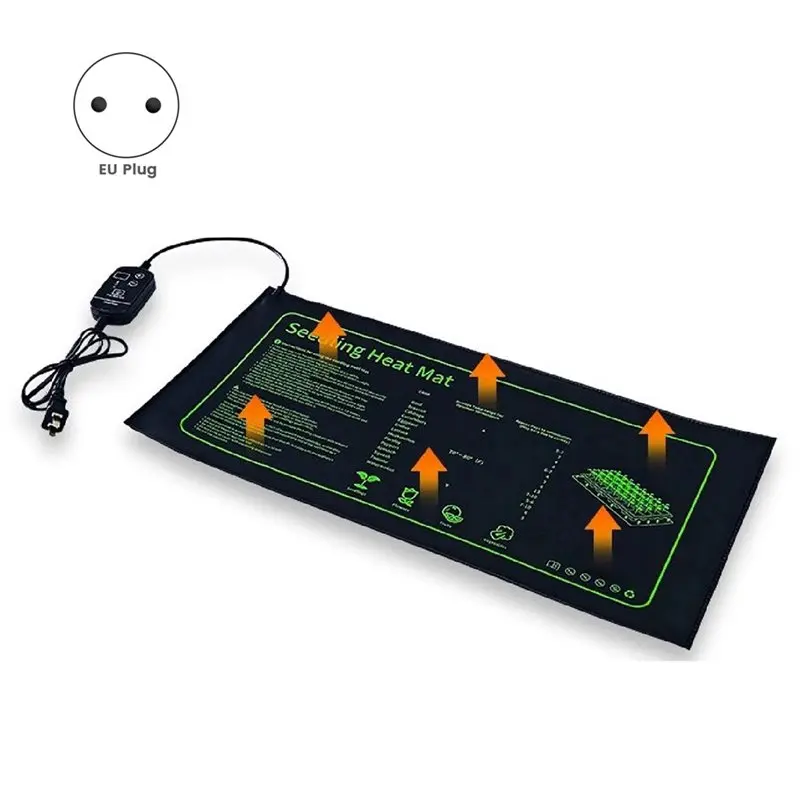 DTEN-Digital Thermostat Seed Heat Mat Waterproof 10X20 Energy Efficient Far Infrared For Germination Pad For Hydroponics
