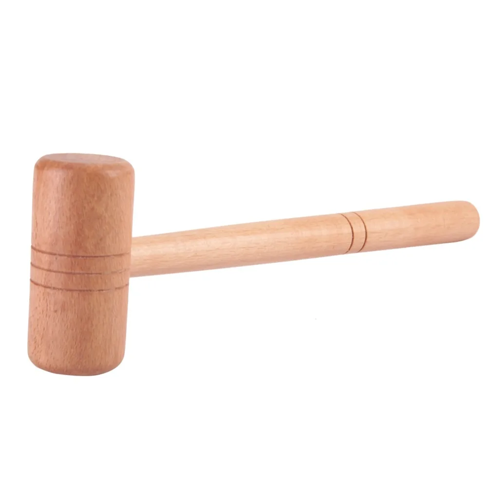 

Professional Wooden Handle Jewelry Hammer Sturdy Wooden Wood Hammer Polishing Mallet Jewelry Crafting