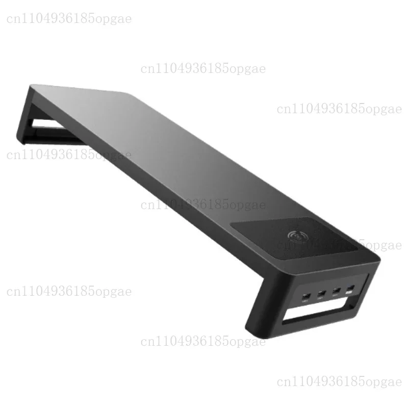 Metal monitor heightening rack laptop screen holder multi-function usb wireless
