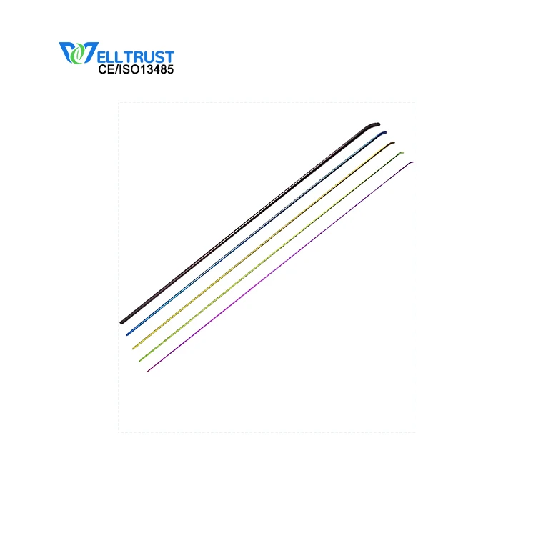 Disposable Elastic Orthopedic Implant Intramedullary Nail Medical Titanium For Child Trauma