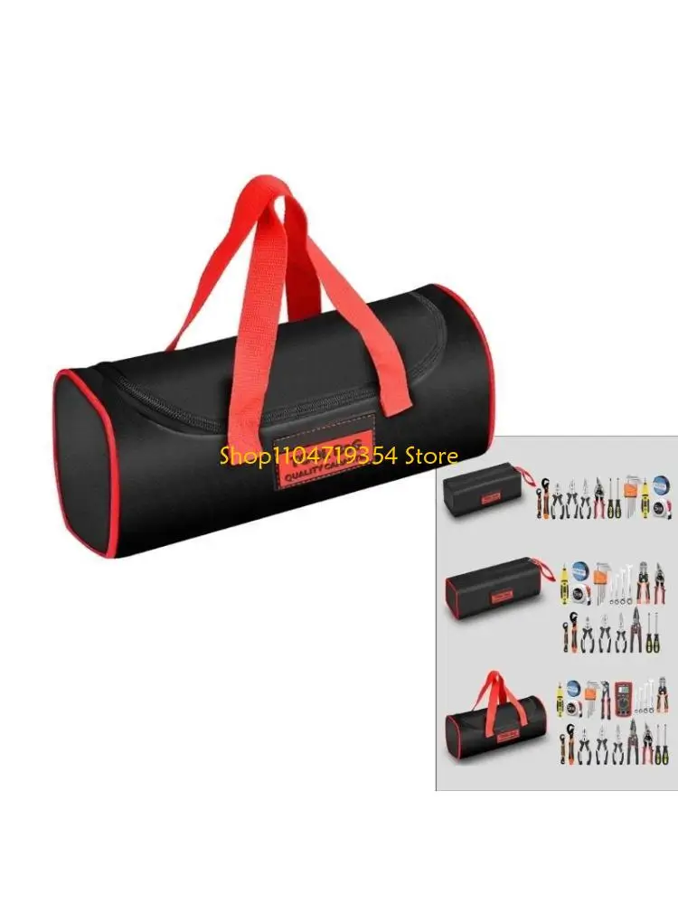 Canvas Electrician's Satchel Portable Canvas Tool Bag for Plumbing Tool