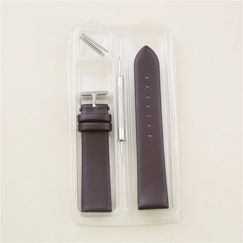 Leather Watch strap soft Watch Straps for Men Women Silm Watch strap 8mm 10mm 12mm 14mm 16mm 18mm 20mm 22mm 24mm image 6