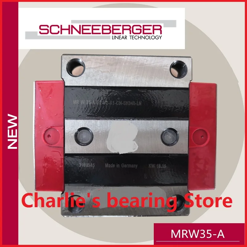 1pc 100% brand new original genuine SCHNEEBERGER Roller-MONORAIL block MRW35A(MRA35)