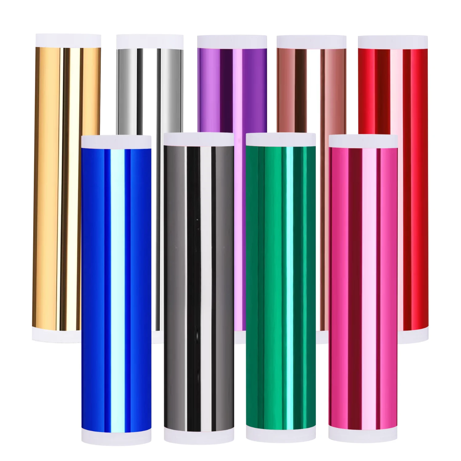 1 roll Smart Chrome Permanent  Vinyl for Cricut Joy ,Smart  Mirror Metallic Adhesive Vinyl for Cricut DIY Decoration