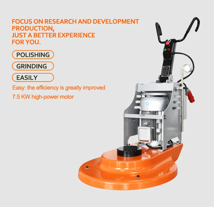 Marble Granite Stone Tile Concrete Floor High Speed  Polishing Buffing Machine
