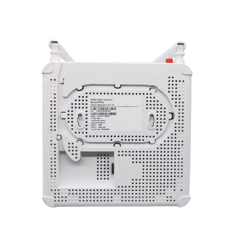 2PCS NEW XPON ONU Dual Band F670L  ONT 4GE + 2USB + 1TEL 5G   673av9 gpon WIFL AC without Power Supply Free Shipping