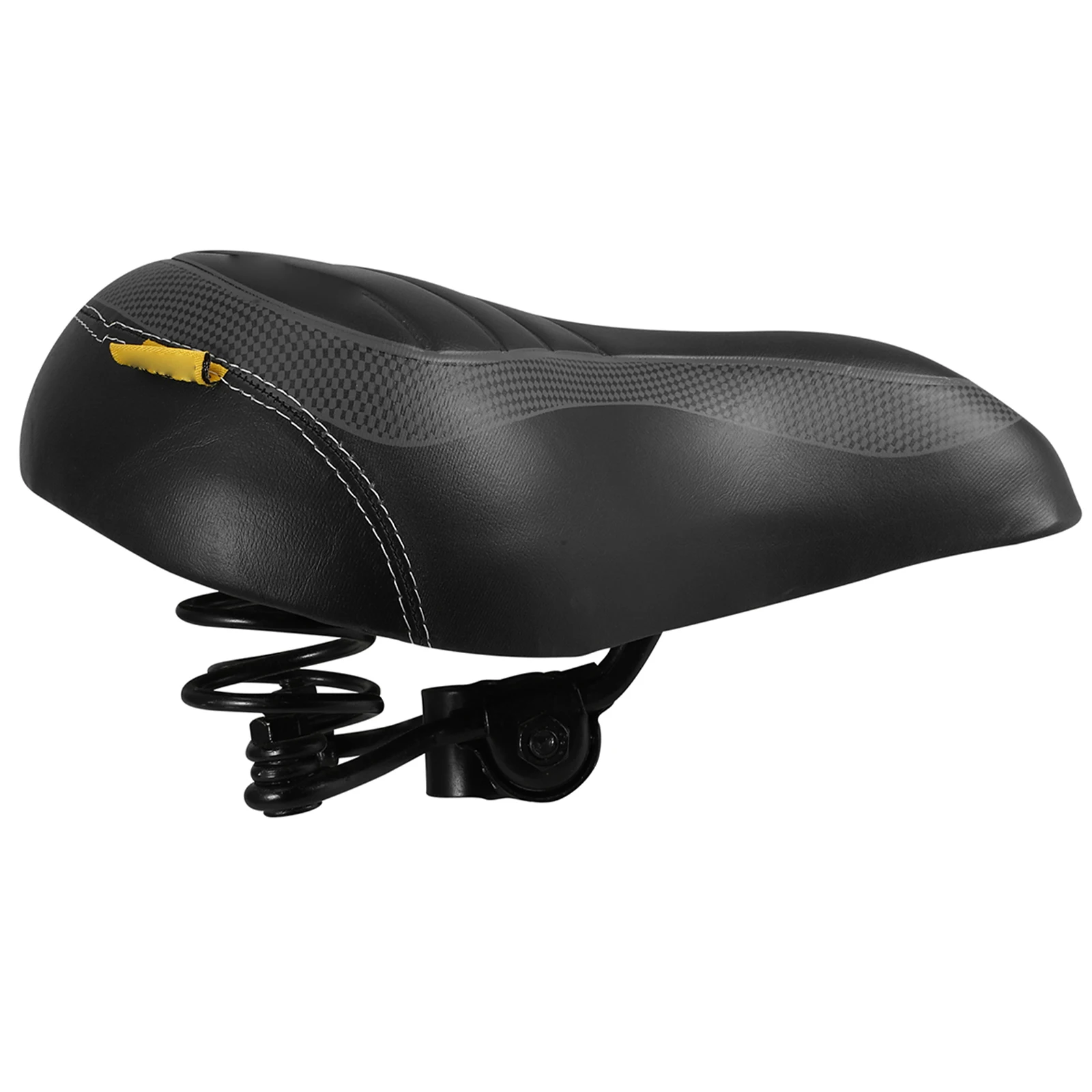 

Spring Saddle Heavy Duty Comfortable Seat for Electric Bike and Mountain Cycling Reduced Friction Riding Stability Big Butt