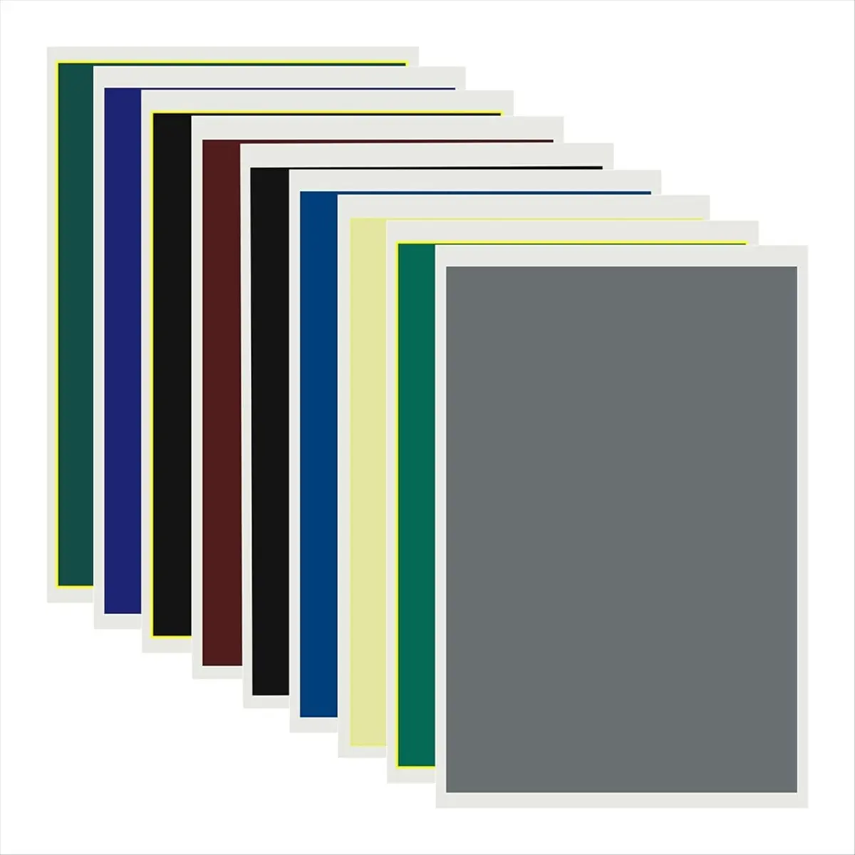 A45M 9 قطع من ورق وسم النقش بالليزر للقطع والنقش بالليزر والزجاج والسيراميك