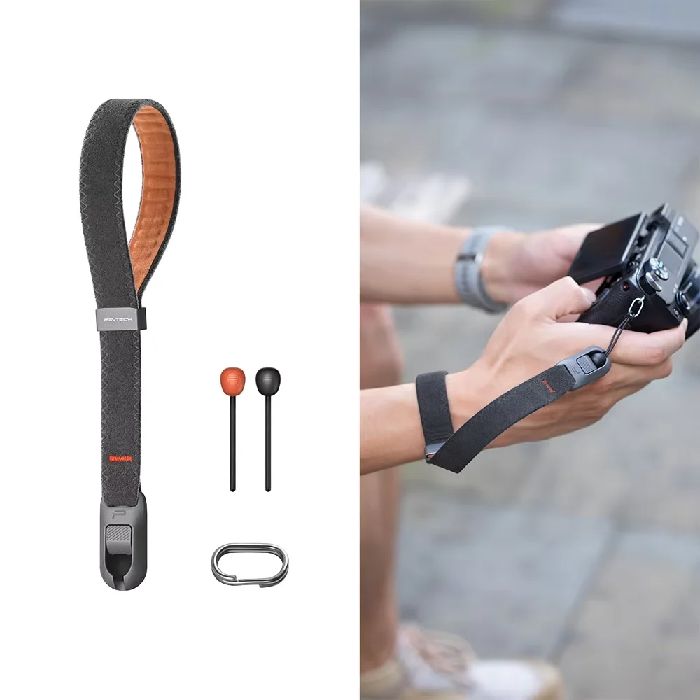 PGYTECH Camera Polsband Luchtupgrade voor fotografen Verstelbare Quick Release Camera Handriem voor Sony Nikon Canon Gopro