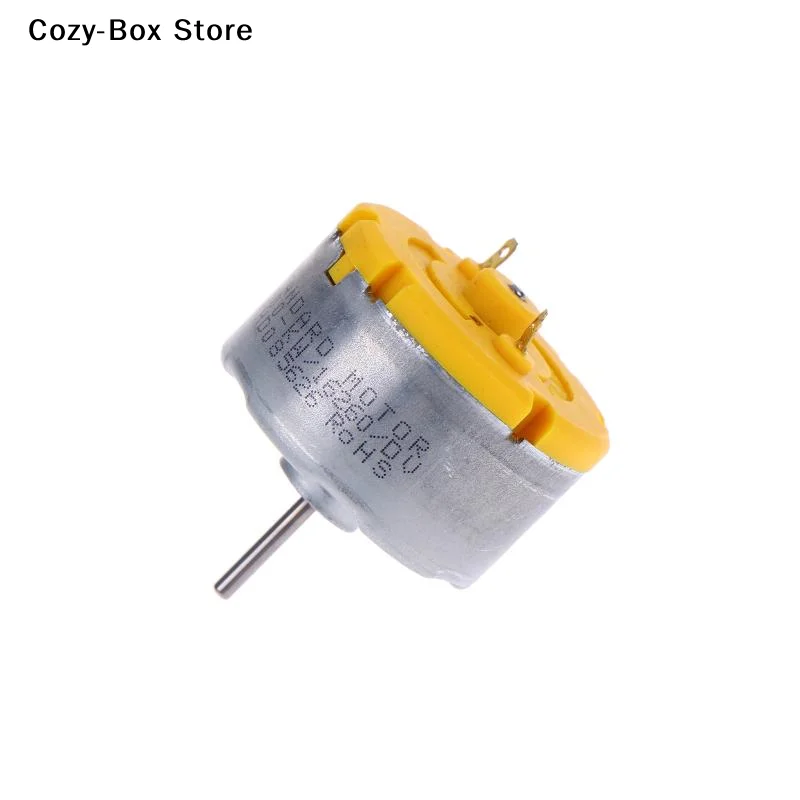 [ZY]Standard Motor RC500-KW/16260 DC 6V 9V 12V Mini 32mm Diameter Round Spindle Motor Long Shaft Sweeper Robot Fragrance Machine