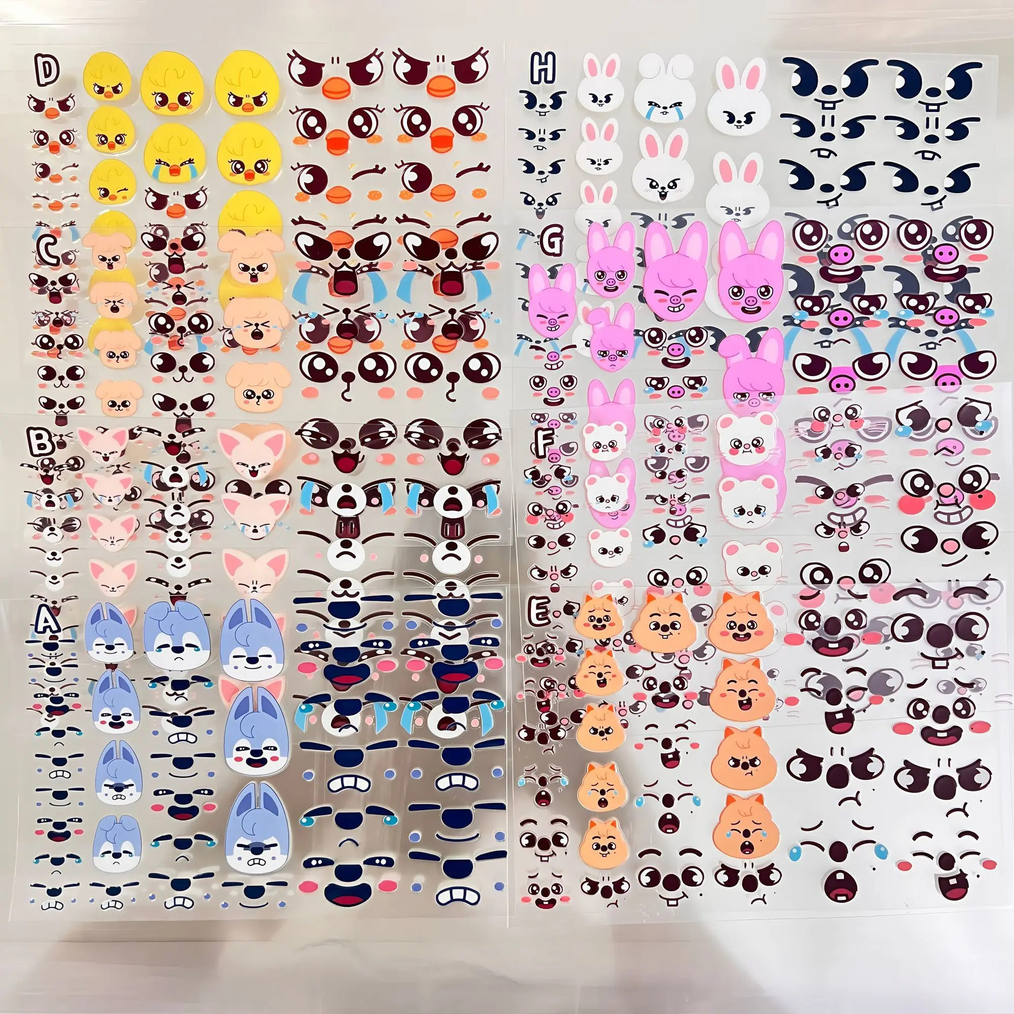 

Stray Kids SKZOO Iron-on Transfer Stickers DIY Craft Decals for Album Scrapbooking Phone Laptop Guitar Kpop Fans Cute Gift