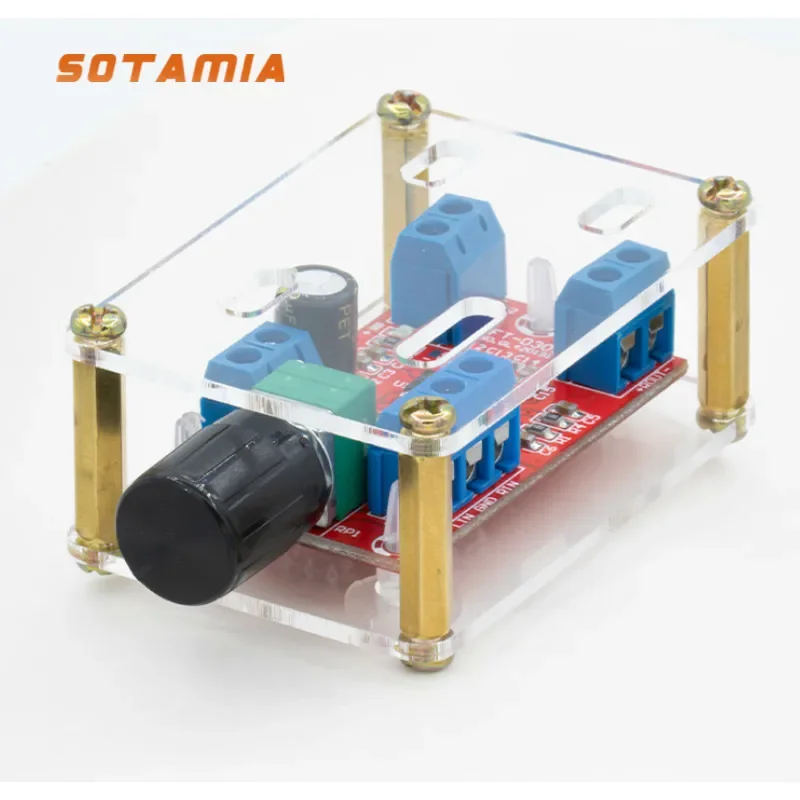 SOTAMIA 2 채널 파워 앰프 보드, 오디오 2.0, 미니 클래스 D 하이파이 스테레오 앰프, DIY 스마트 홈, 12V, 30W x 2