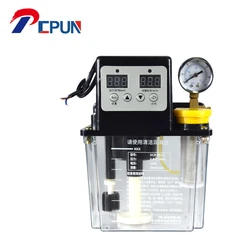 2L Lubricant Pump Automatic Lubricating Oil Pump Double/Single NC Electromagnetic Lubrication Pump Lubricator