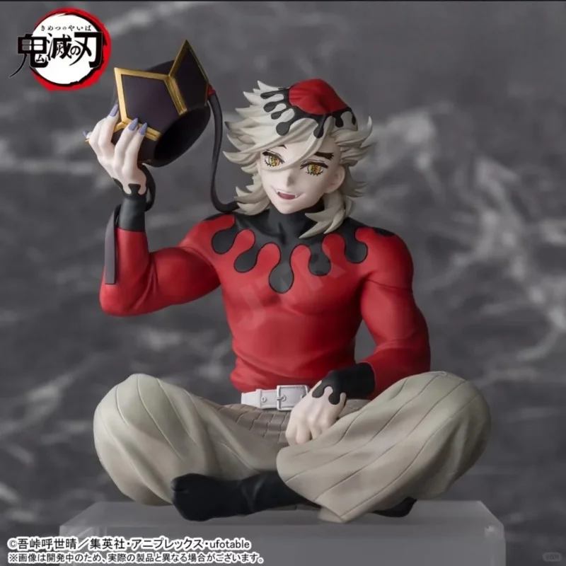 

Bandai BANPRESTO Demon Slayer 17 см Коллекционная фигурка Аутентичный замок бесконечности Верхняя луна Две дома Демон Форма Игрушка в подарок