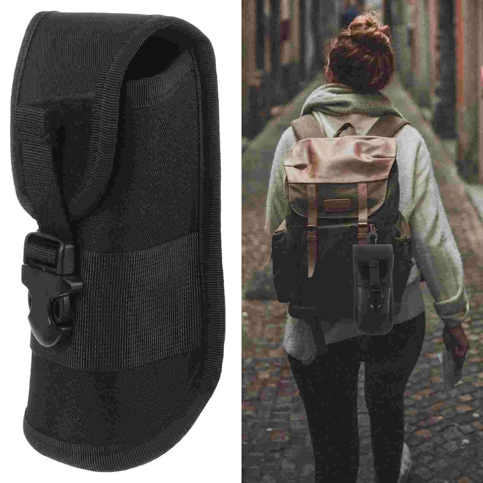 

Waist Hanging Tactics Sunglass Case Student Hard Glasses 18x9cm Plastic Anti-pressure Holder