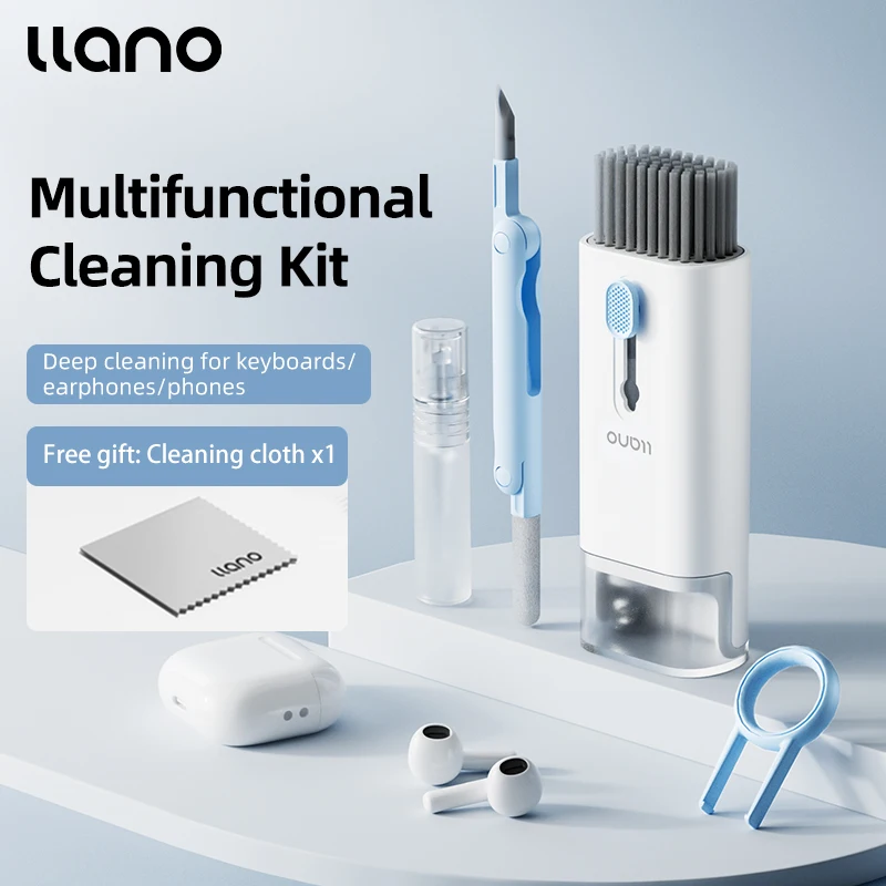 LLANO All-in-One Electronics Cleaning Kit  For laptop/mobile screen/mechanical keyboard/headphone compartment