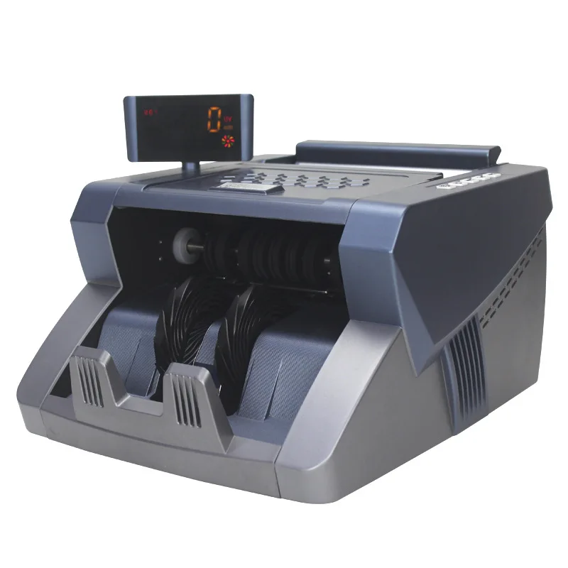 Mult-Currency Money Counter Machine USD EURO Banknotes Detector with Rotatable Display Bank Cash UV/3MG Bill Counters