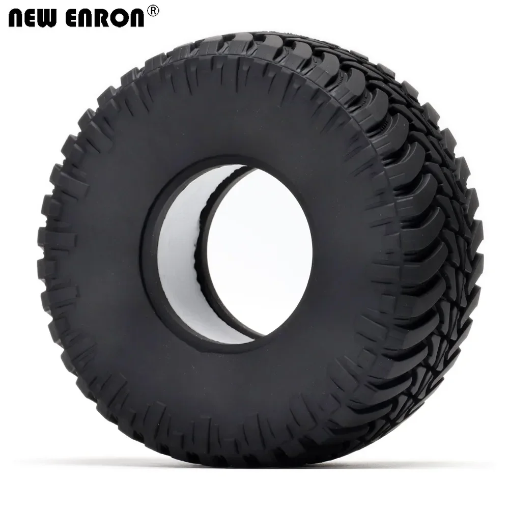 NEW ENRON Rubber 130mm Tyre Tires 2.2 inch for 1/10 RC BEADLOCK Rock Crawler Axial SCX10 II YETI Traxxas TRX-4 KM2 RR10