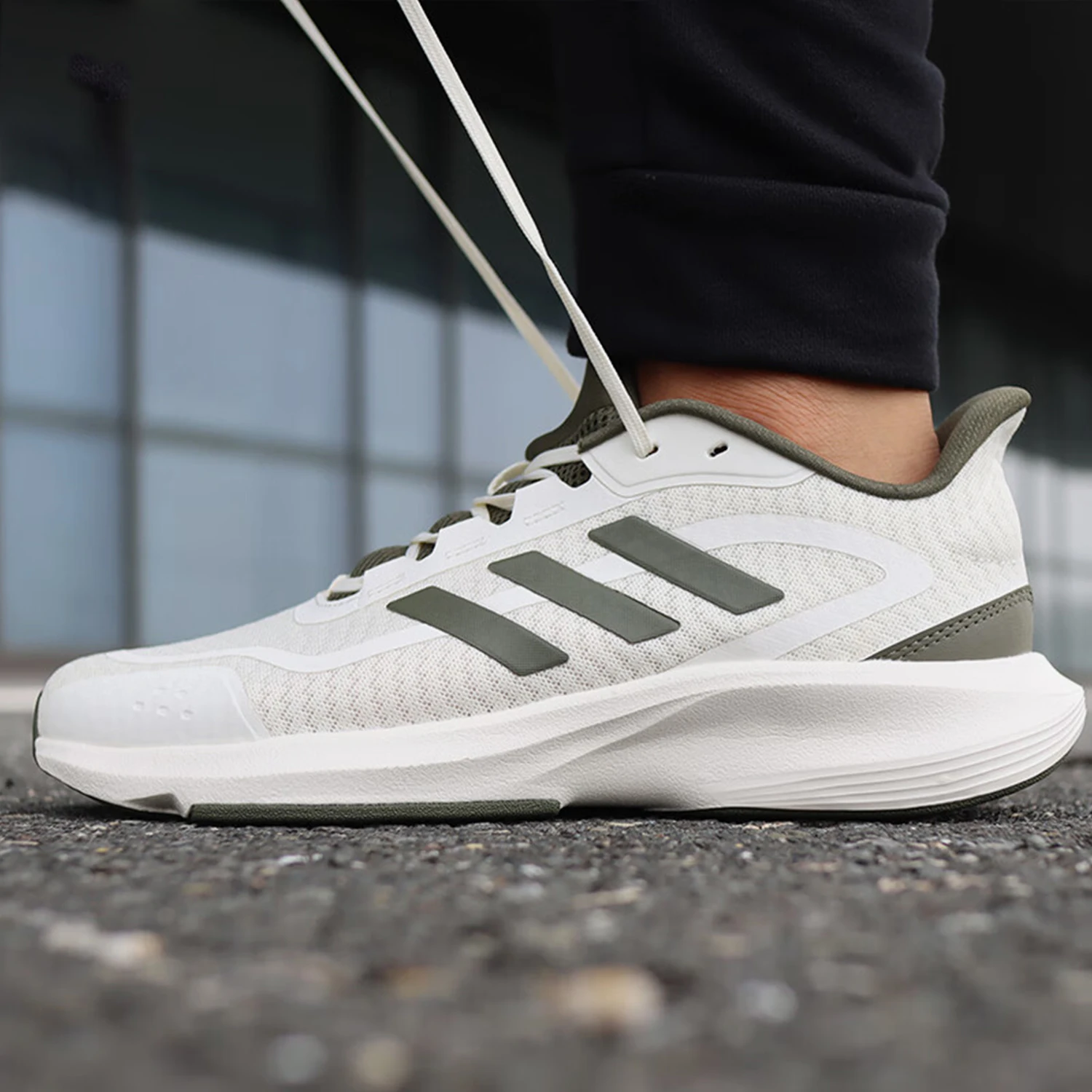 Adidas genuine sports unisex non slip lace up cushioned casual shoes JP9787